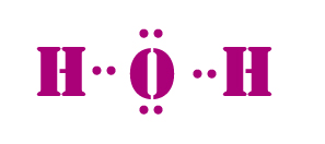 H2O lewis dot structure