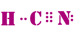 HCN lewis dot structure