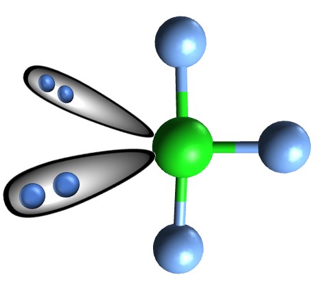 electronic geometry of ClF3